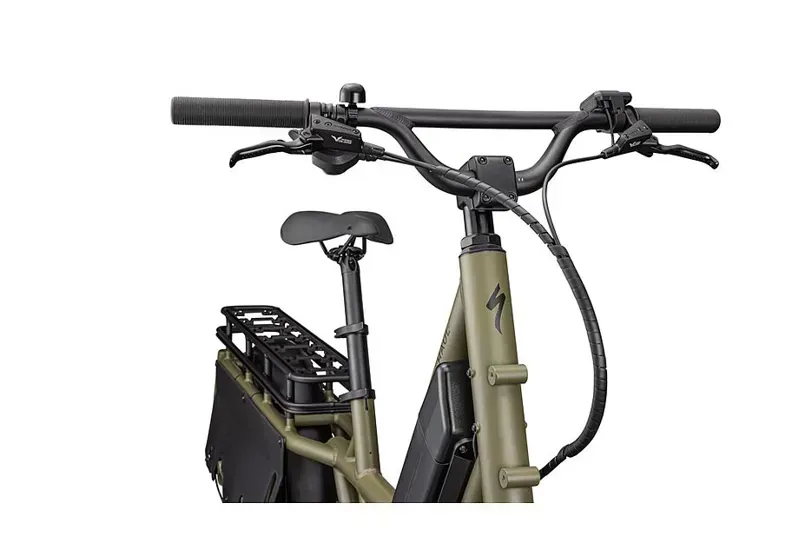 Specialized Haul LT E-Hybrid Bike in Satin Green-5
