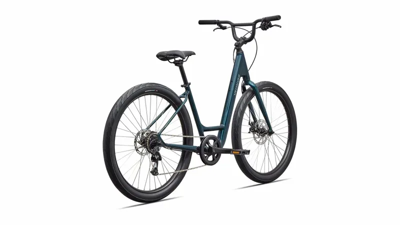 Specialized Roll 2.0 Low Entry Hybrid Bike in Gloss Emerald Metallic-2