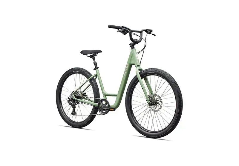 Specialized Roll 3.0 Low Entry Hybrid Bike in Pistachio/Desert Rose-1