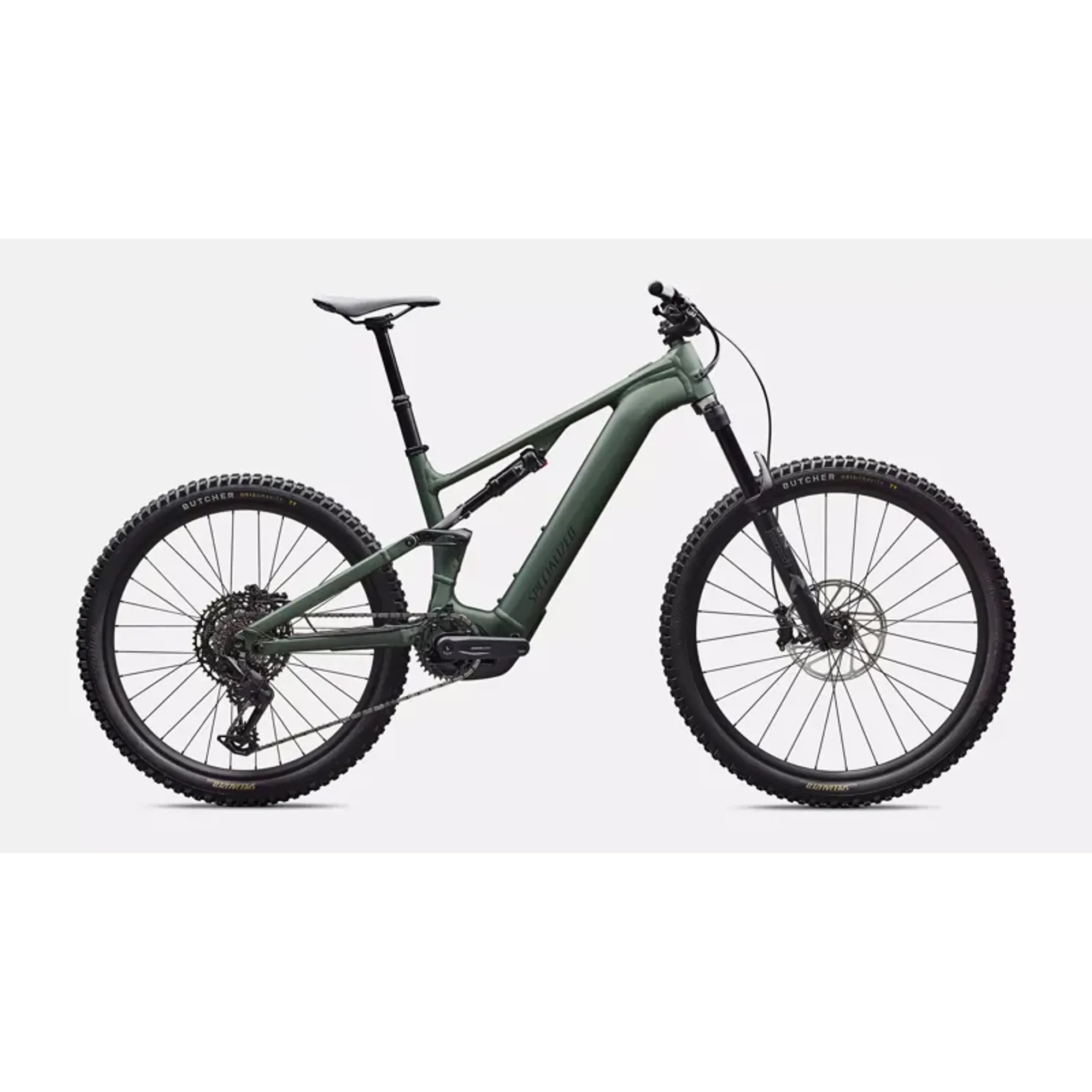 Specialized Turbo Levo 4 Alloy eMTB in Satin Cypress Metallic/Dark Moss ...