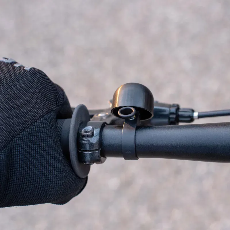 Spurcycle 22.2mm Compact Bicycle Bell in Black-1