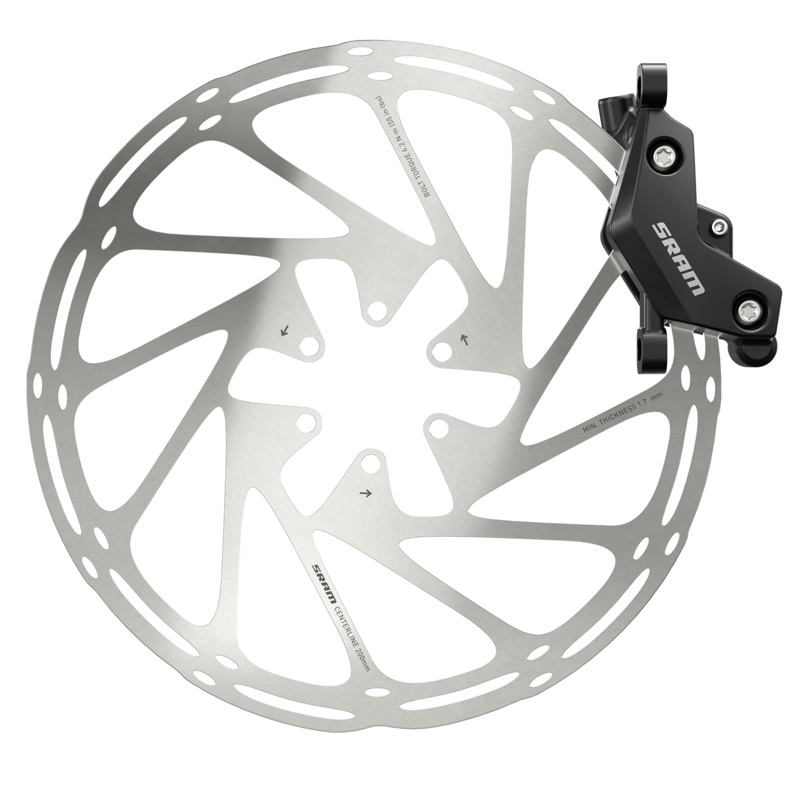 SRAM DB6 2000mm Stealth Disk Brake Rear in Black-6
