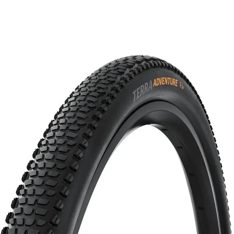 Continental Terra Adventure Tire - 700 X 50 / 29 X 2.00 Tubeless Folding Black Grip Trail Casing E25 Black 700 x 50 / 29 x 2.00