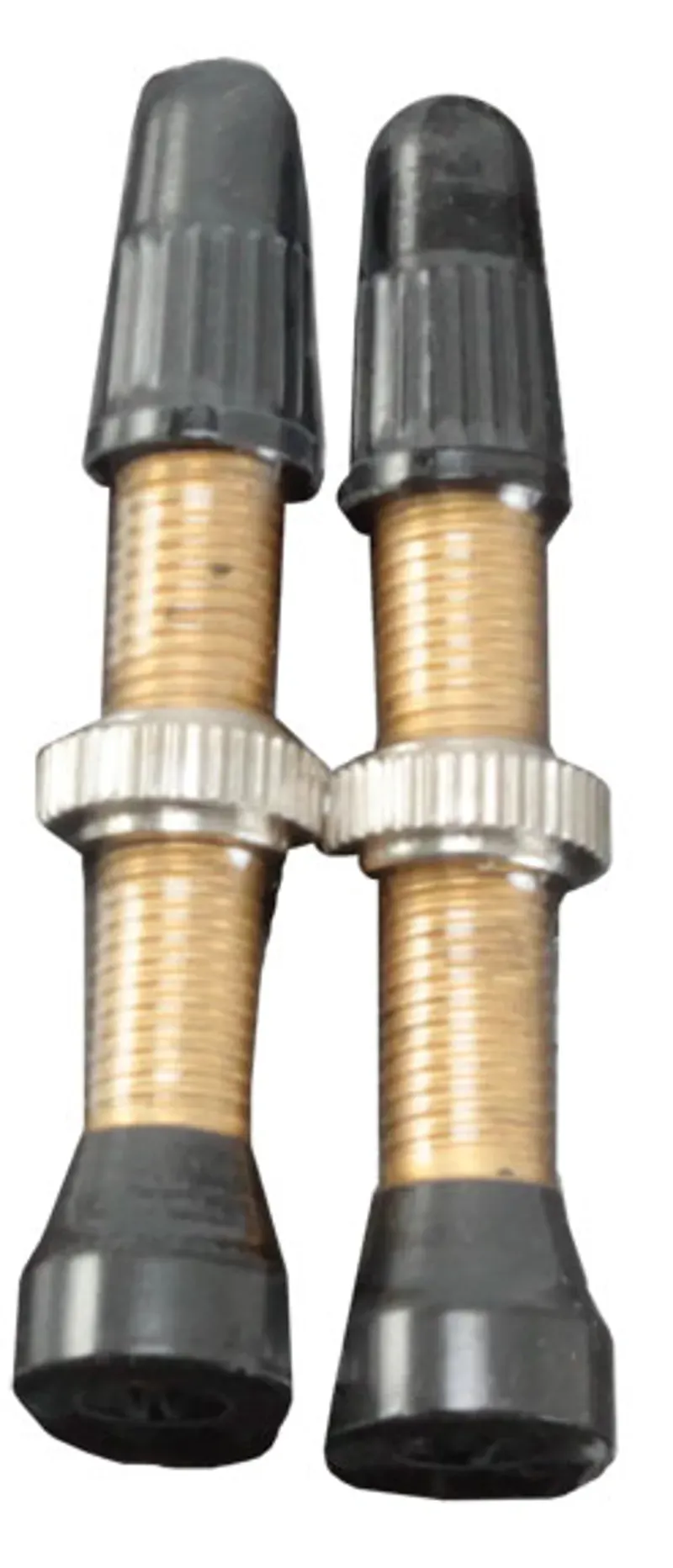 WTB Tubeless Compatible 34mm Presta Valve Stem Pair in Brass